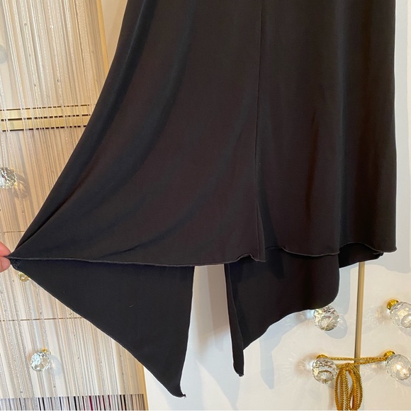 Sirens Black Slit Lace Asymmetrical Skirt Size XS - Picture 9 of 16